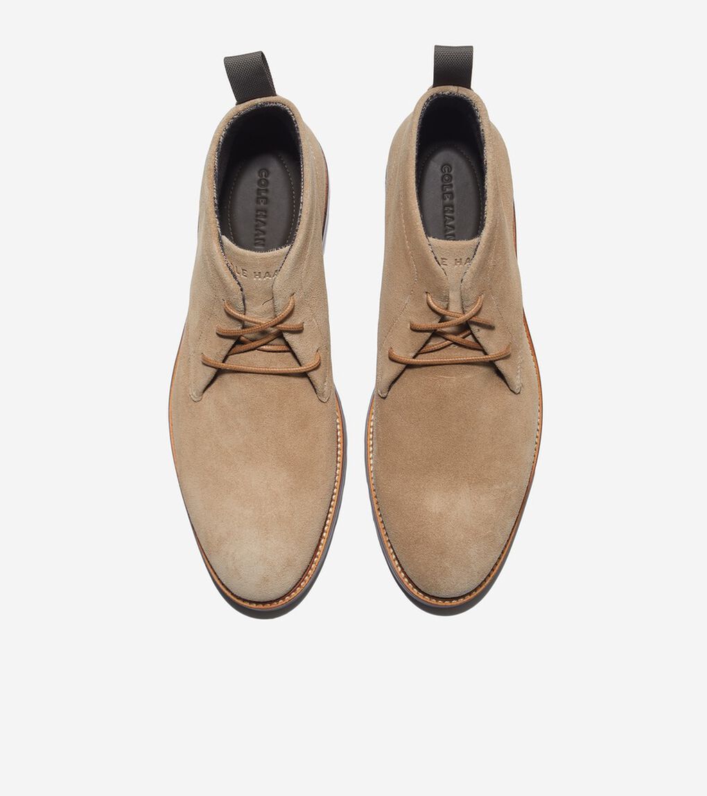 バークシャー ラグ チャッカ ブーツ mens.