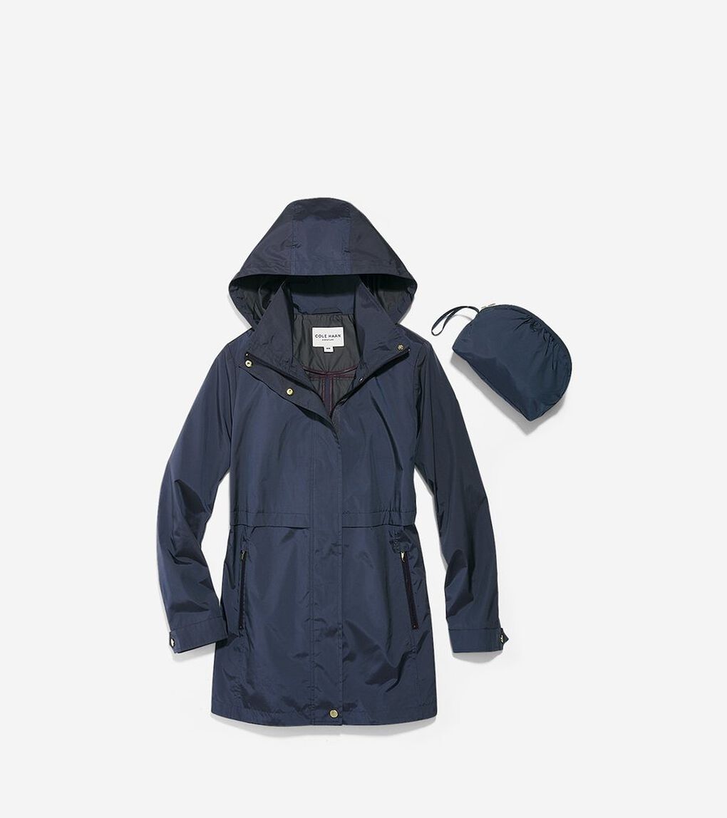 パッカブル レイン ジャケット womens. 0.0 | COLE_HAAN