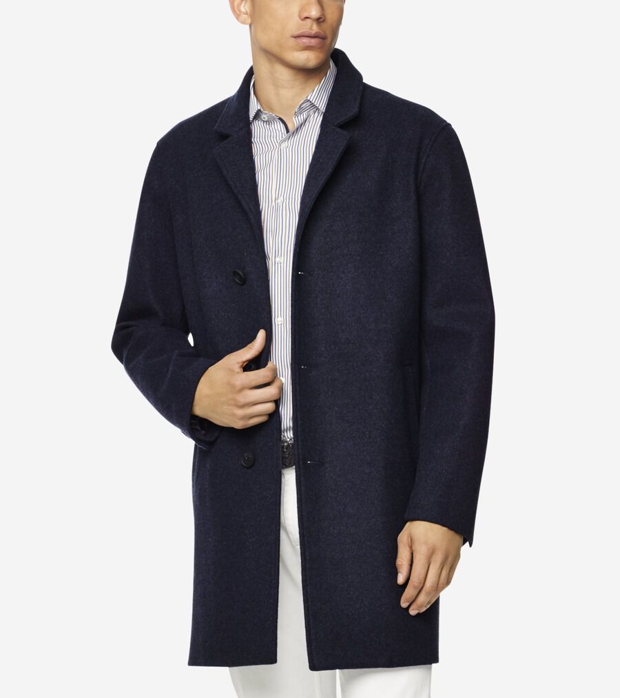 ストレッチ ウール コート mens. 0.0 | COLE_HAAN