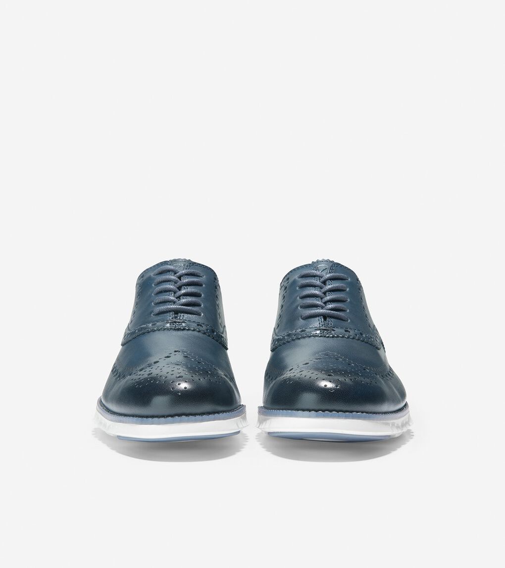 ゼログランド ウィングチップ オックスフォード mens.