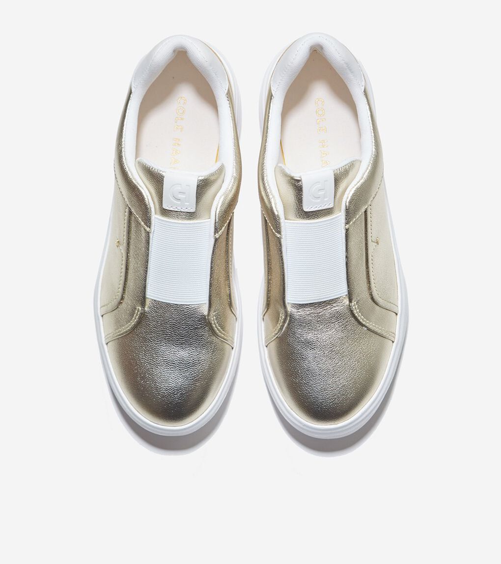 グランドプロ デミ スリッポン スニーカー womens.
