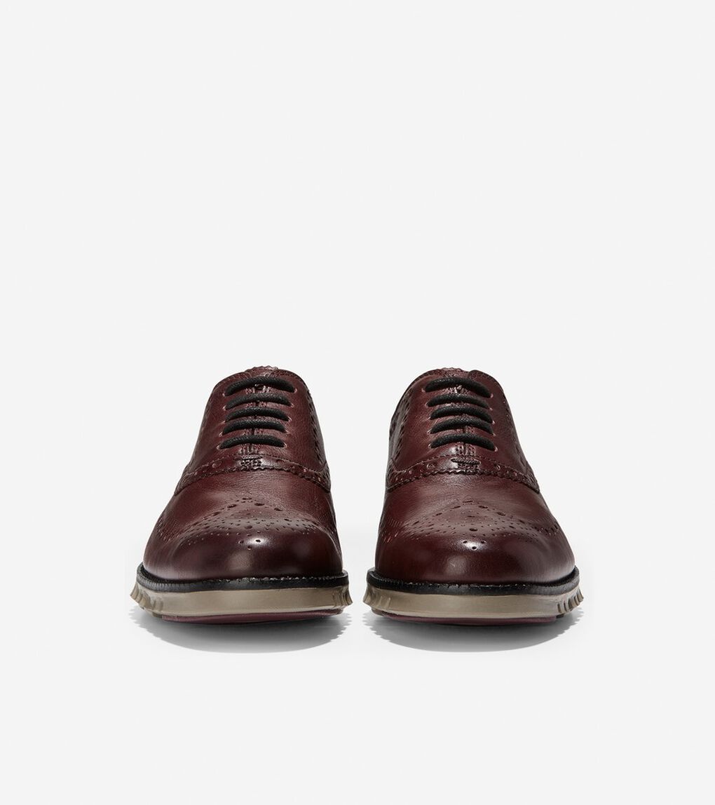 ゼログランド ウィングチップ オックスフォード mens.
