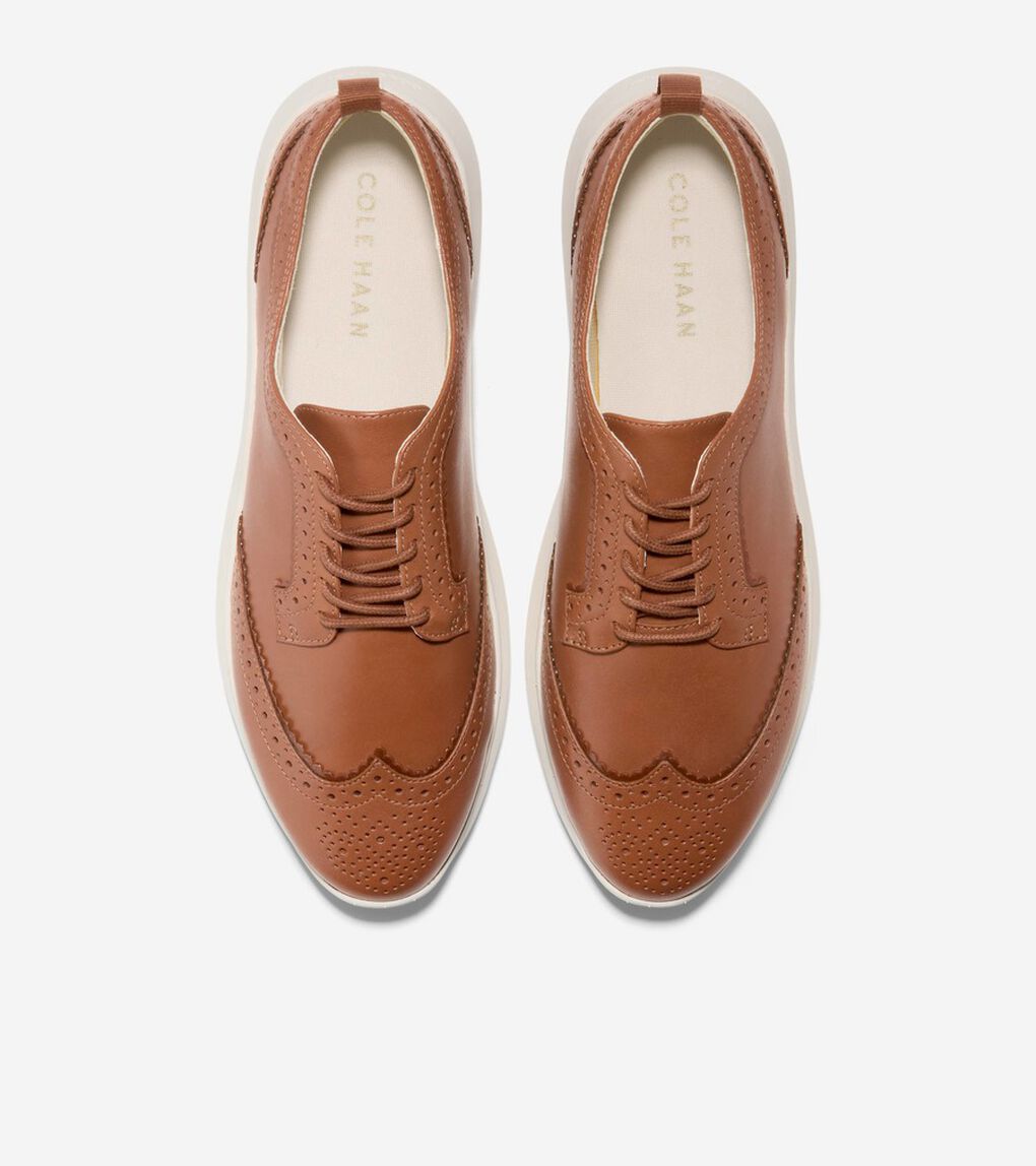 ゼログランド メリット ウィングチップ オックスフォード womens.