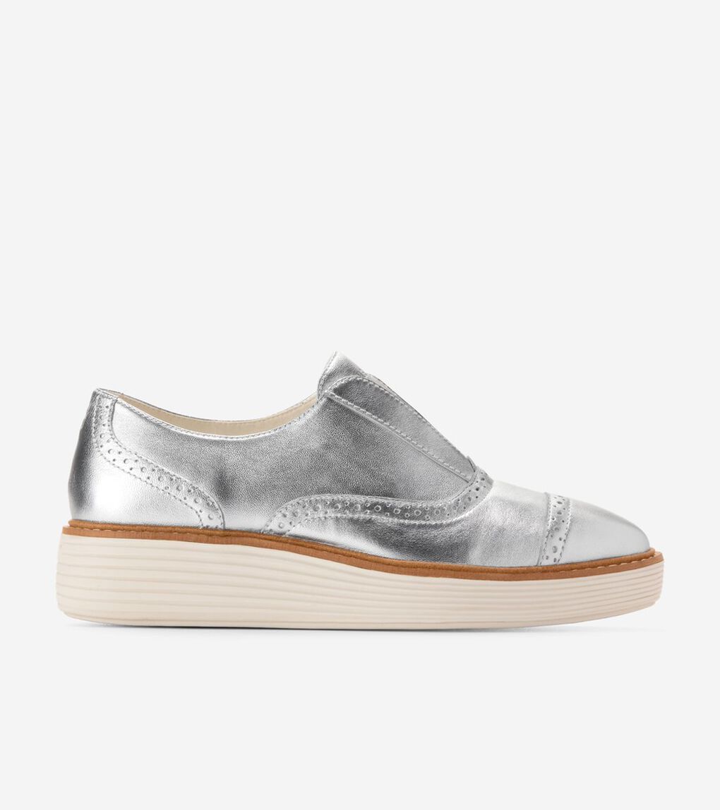 オリジナルグランド プラットフォーム レースレス オックスフォード womens