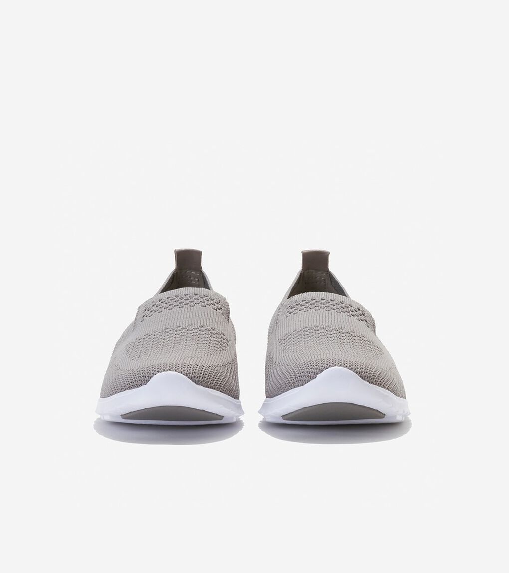 ゼログランド スティッチライト スリッポン ローファー womens.
