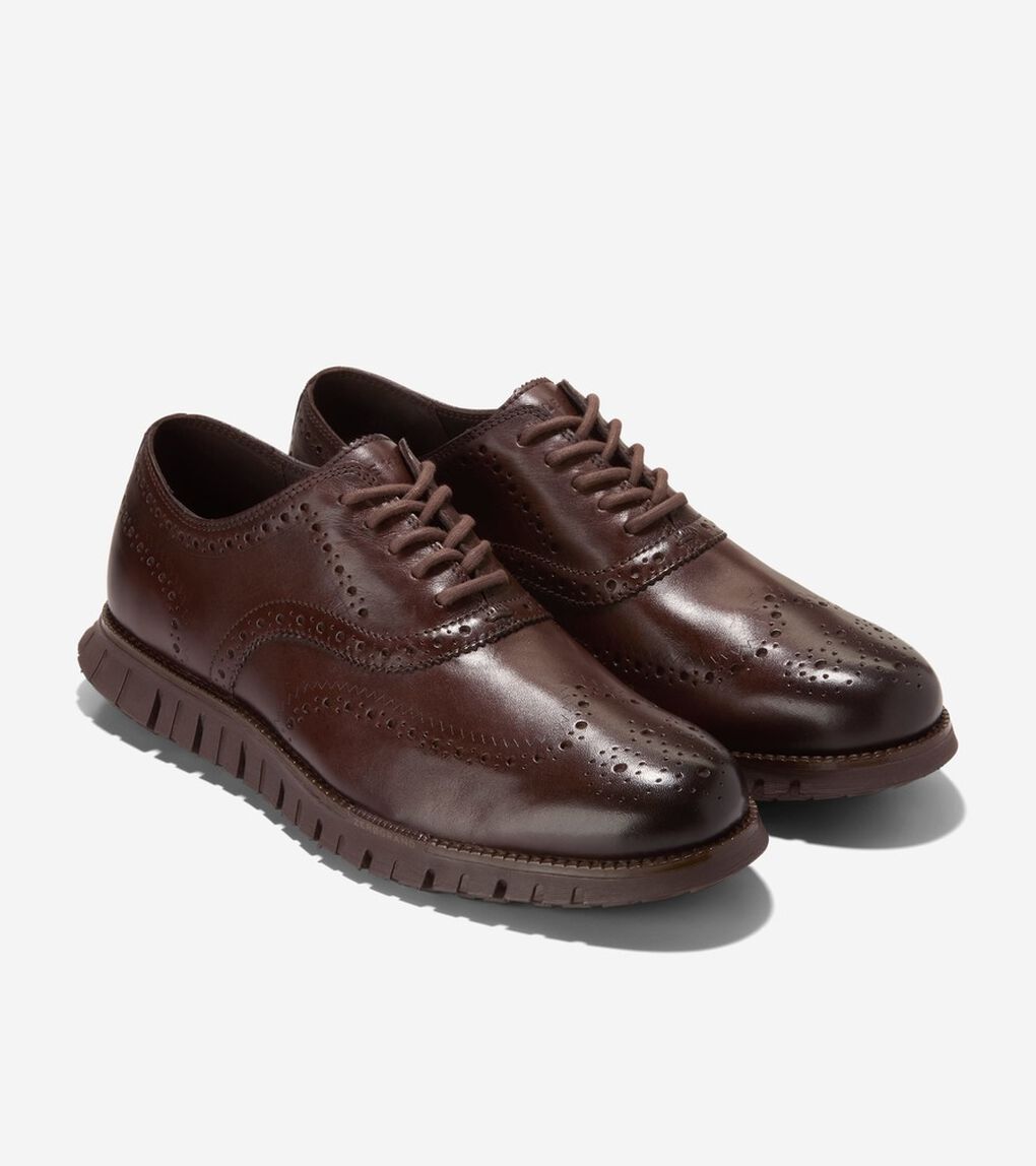 ゼログランド リマスタード ウィングチップ オックスフォード mens