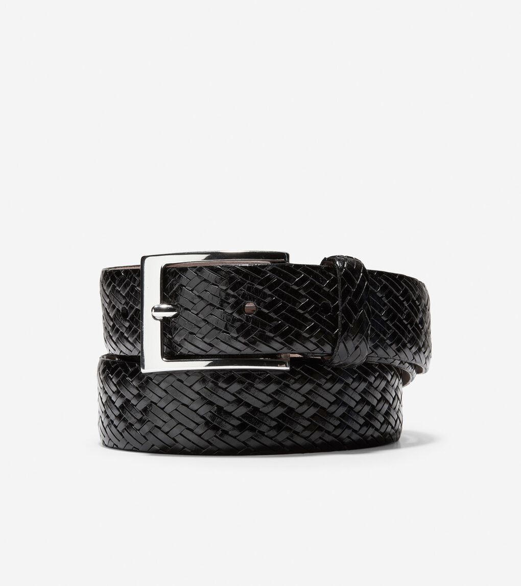 イタリア エンボス レザー ベルト mens.
