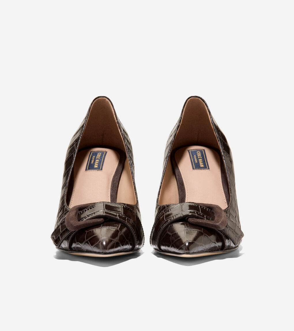 フィデラ バックル パンプ womens