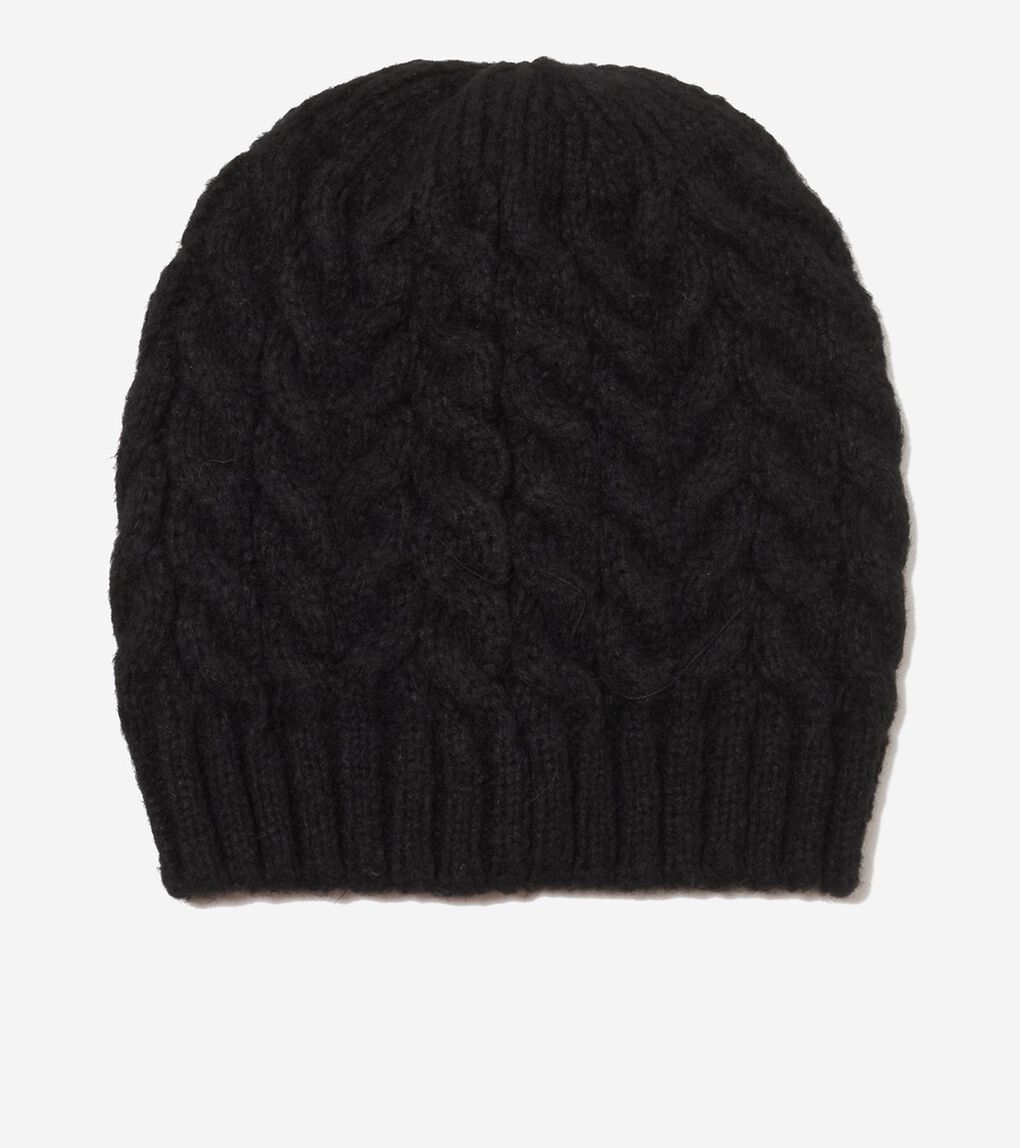 ウィッシュボーンケーブルビーニー womens.