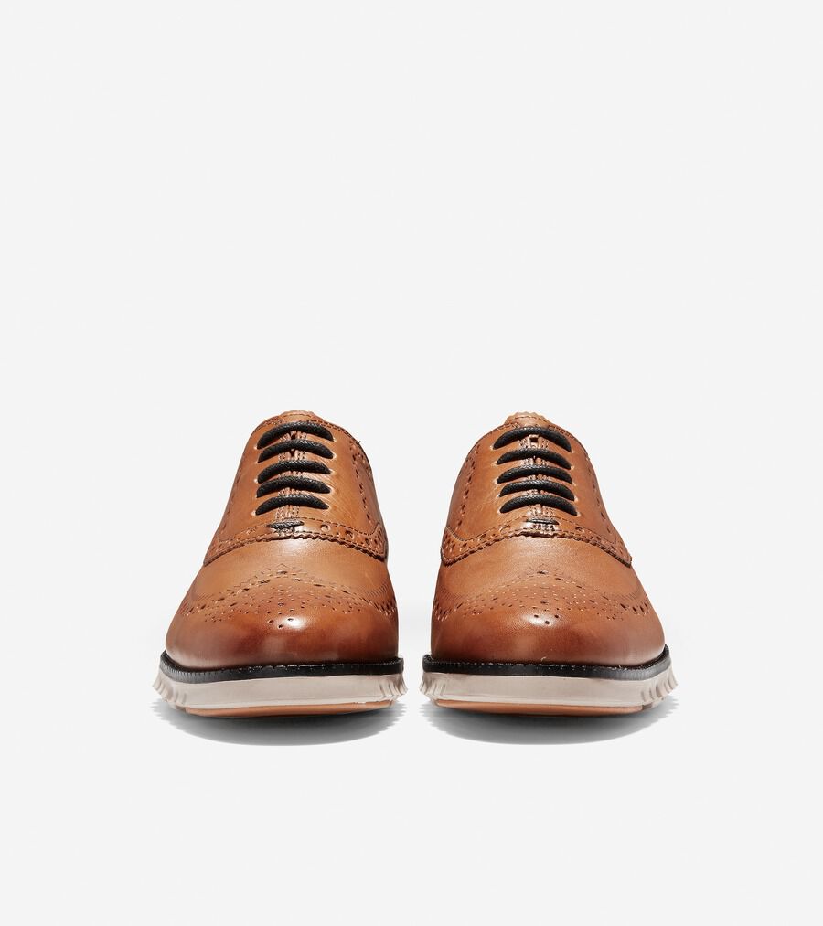 ゼログランド ウィングチップ オックスフォード mens. 0.0