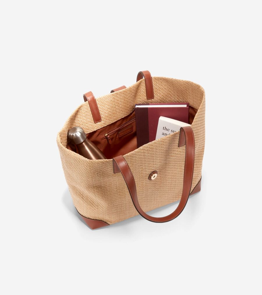 コール ハーン COLE HAAN クラッシック ストロー トート womens