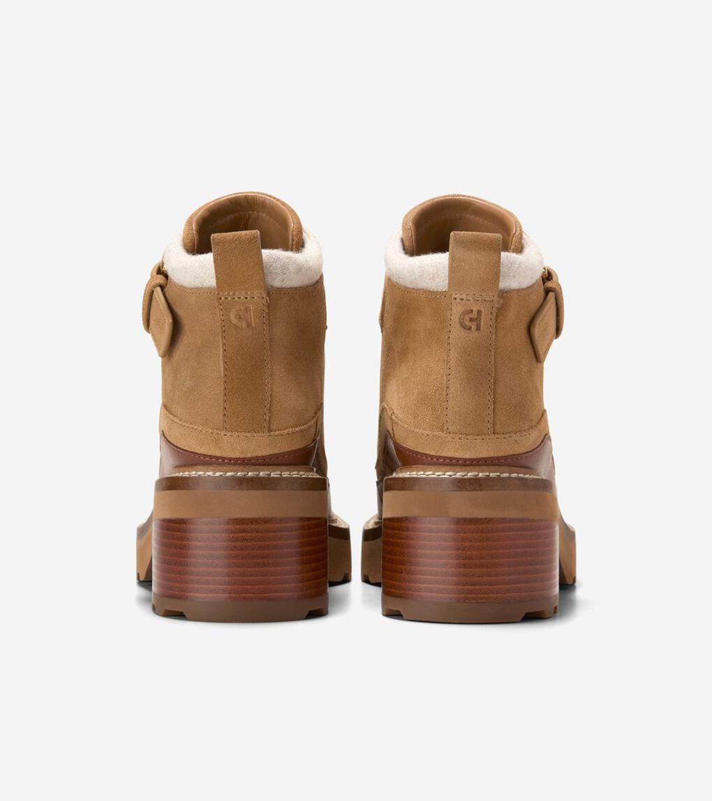 シブリー ウォータープルーフ ラグ バックル ブーティー womens