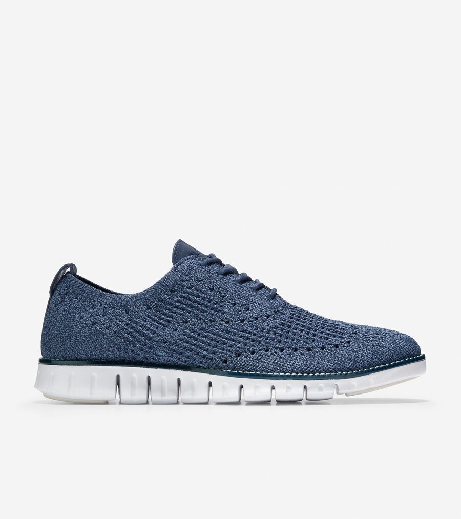 ゼログランド スティッチライト オックスフォード mens 0.0 | COLE_HAAN