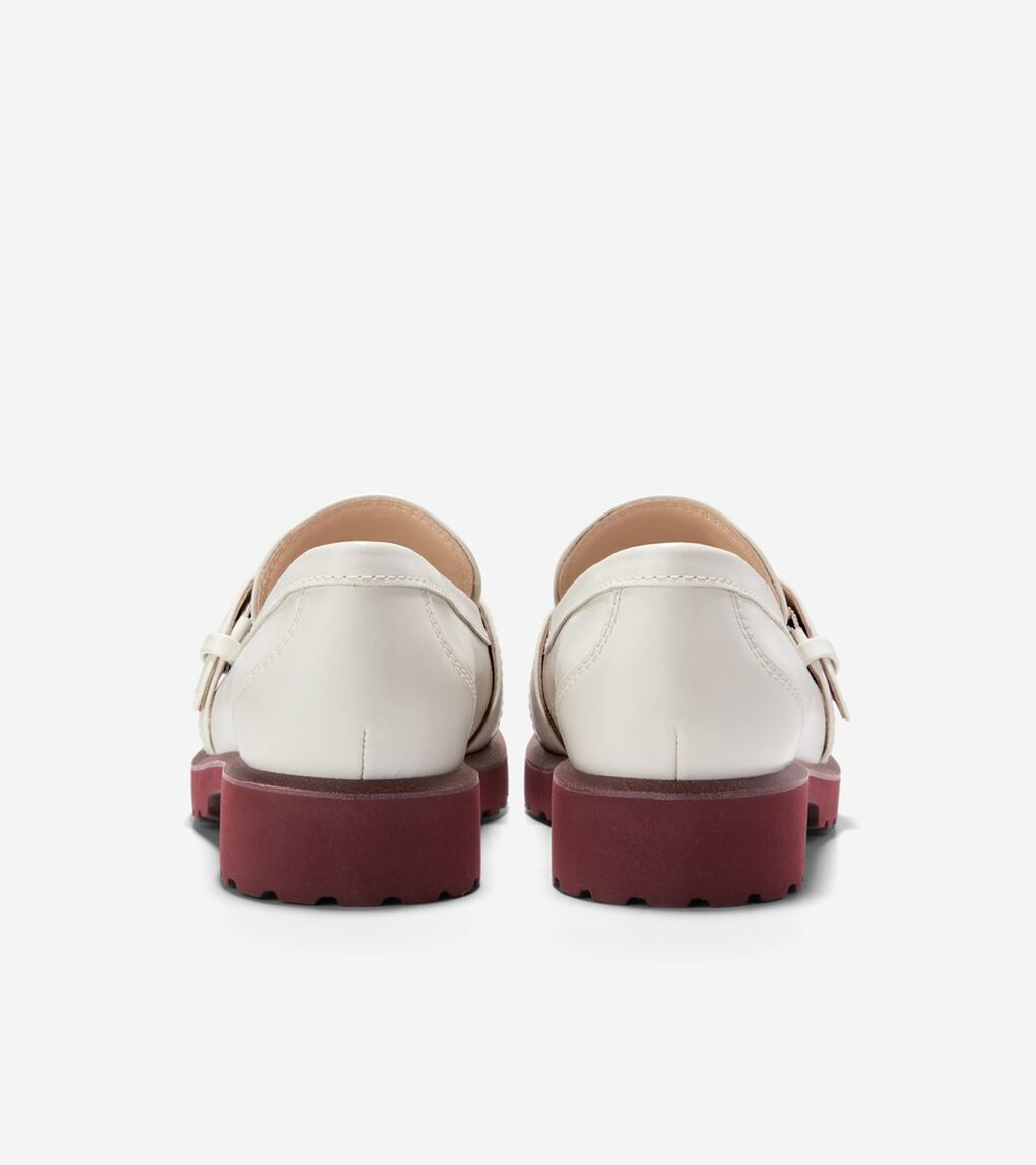 ギアナ バックル ローファー womens.