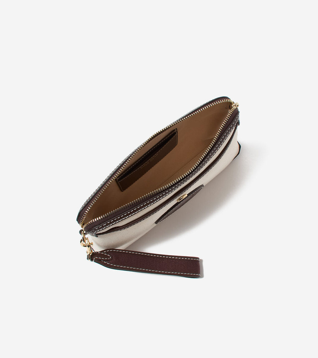 アマガンセット キャンバス ポーチ womens