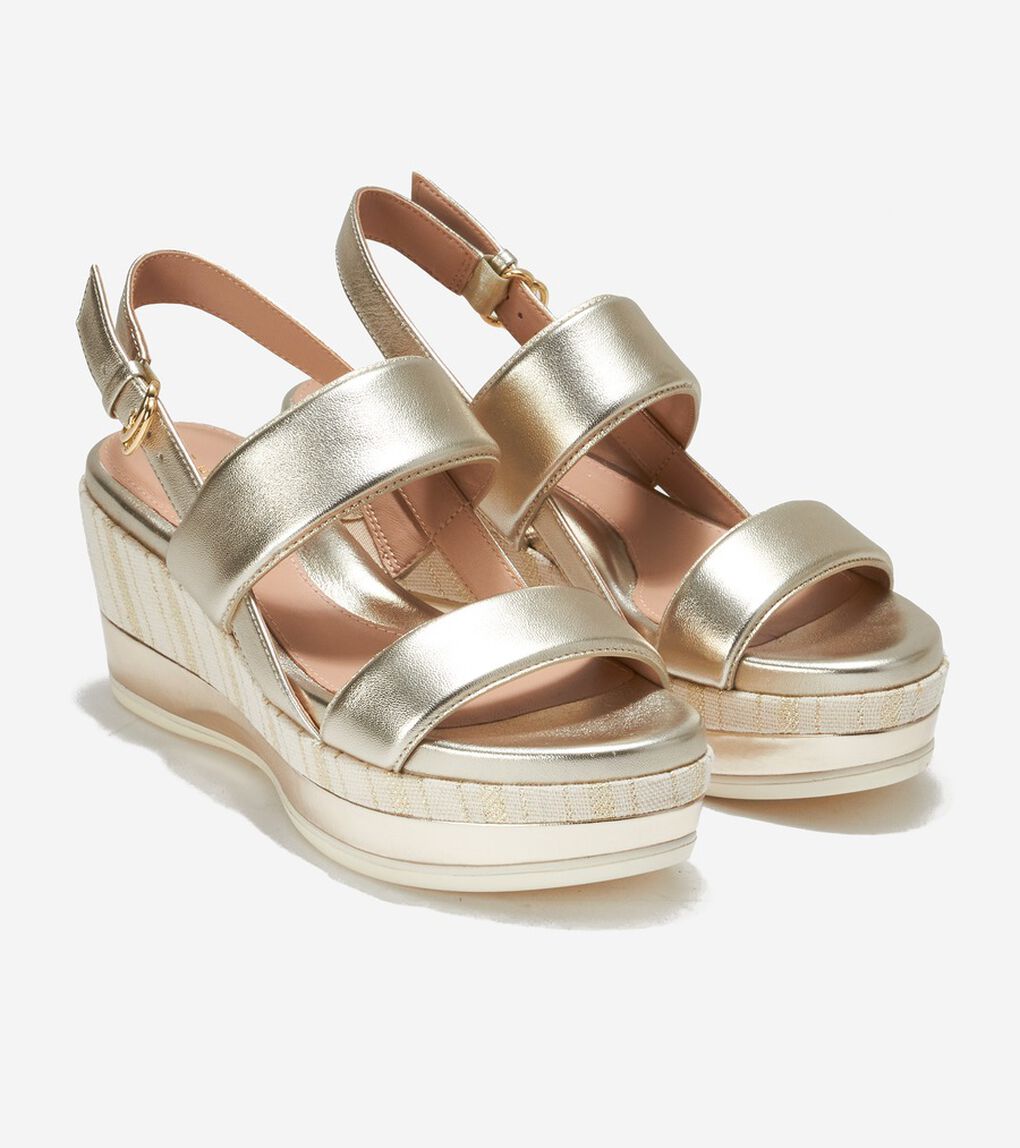 アイスリン ウェッジ サンダル womens.