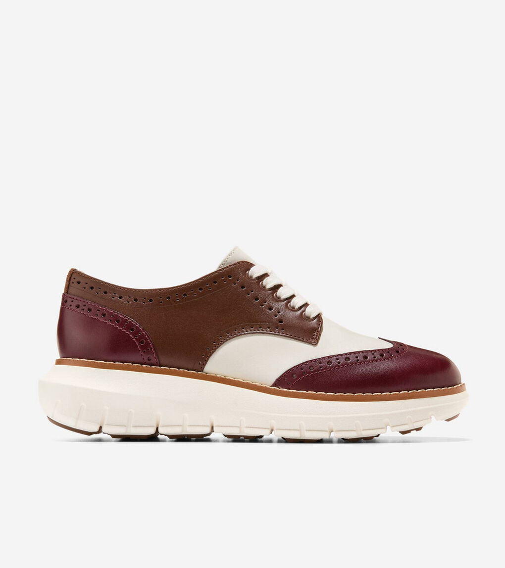 ゼログランド レクサンナ ウィングチップ オックスフォード womens