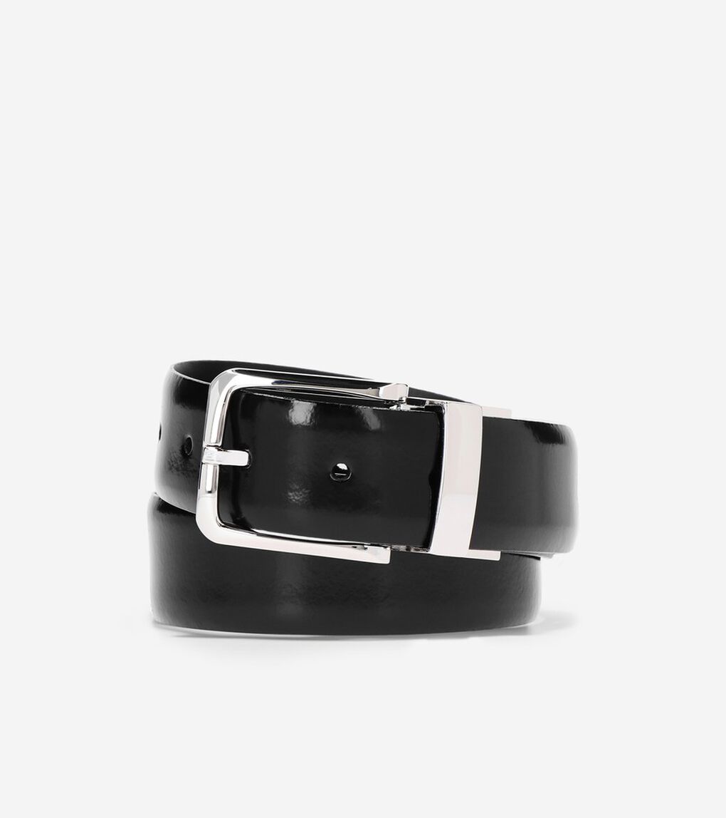 イタリア リバーシブル レザー ベルト mens.