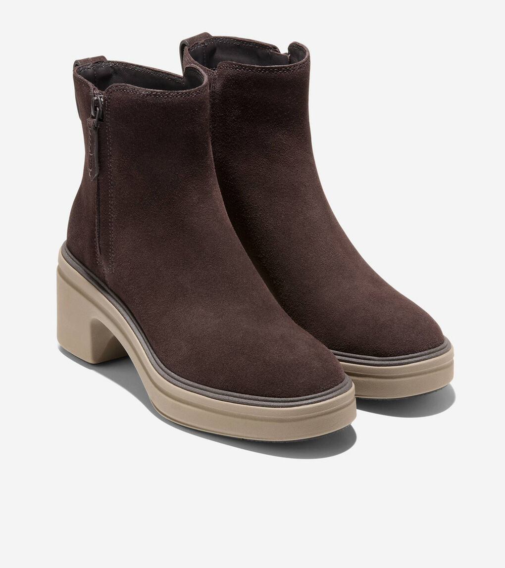 オリジナルグランド ヒール ジップ ブーツ womens