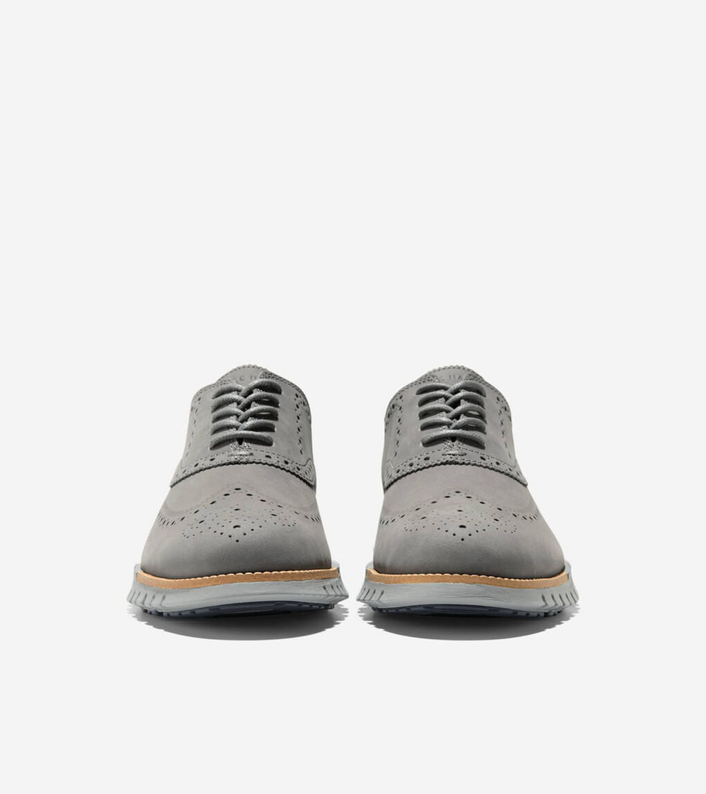 ゼログランド リマスタード ウィングチップ オックスフォード mens
