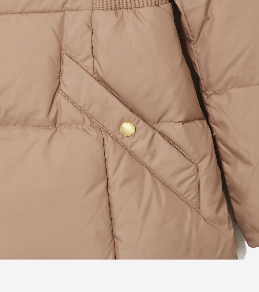 エッセンシャル ダウンコート ウィズ リムーバル ファー womens. 0.0