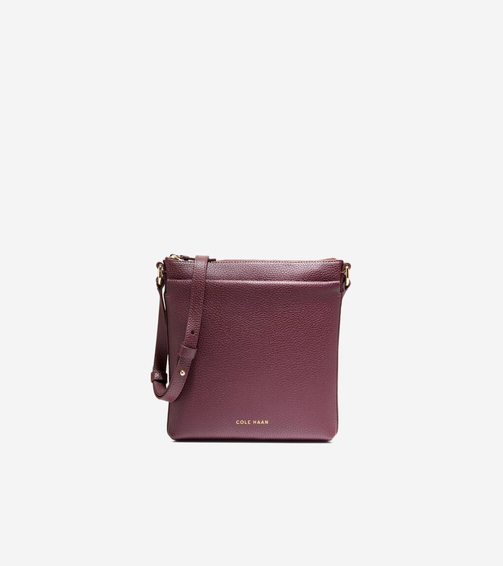 エミリー レザー クロスボディ womens.