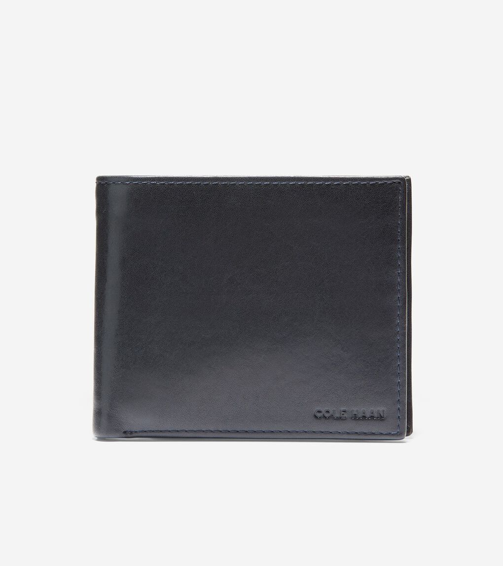 イタリアン レザー グローバル ビルフォールド mens.