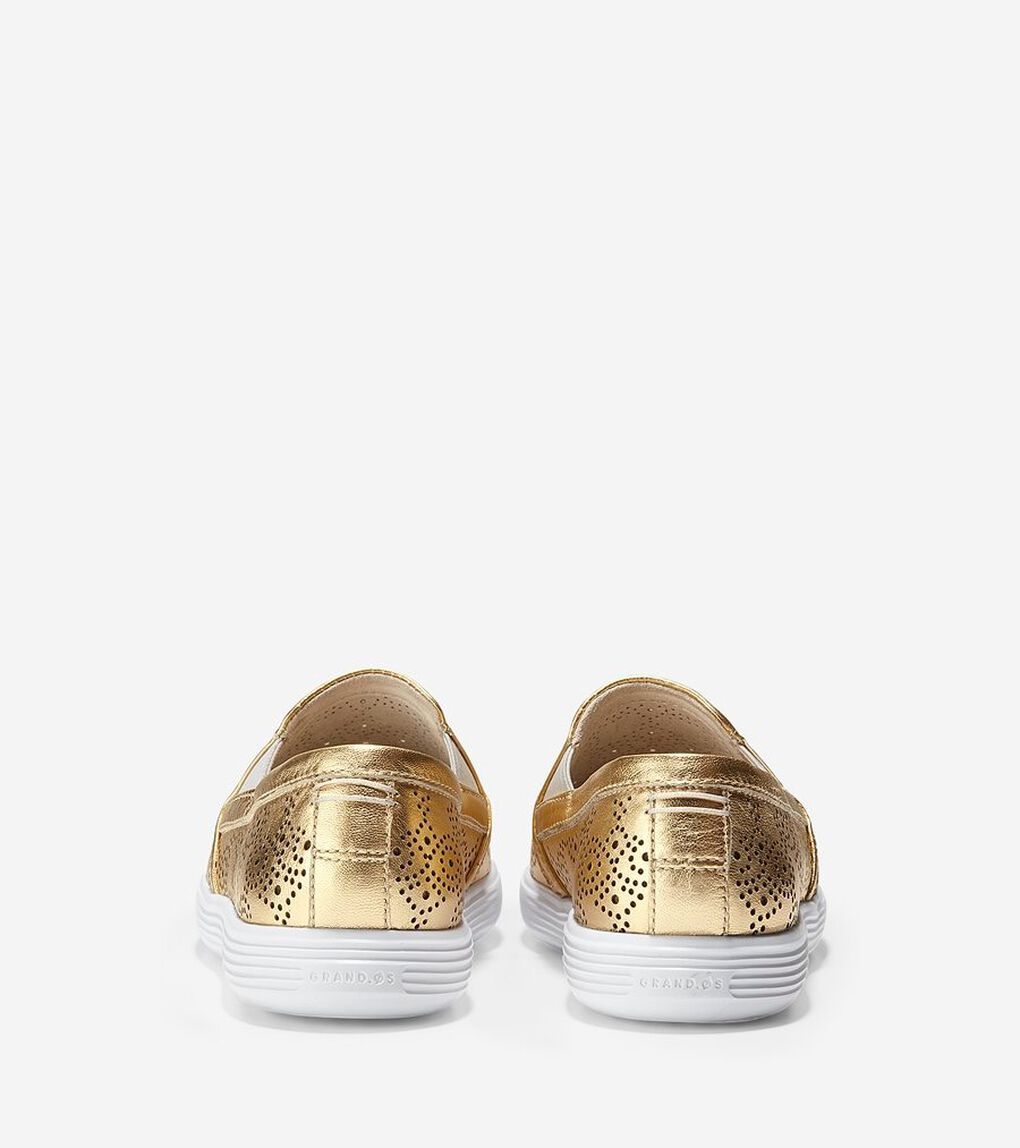 グランド クロスコート スリップオン womens.