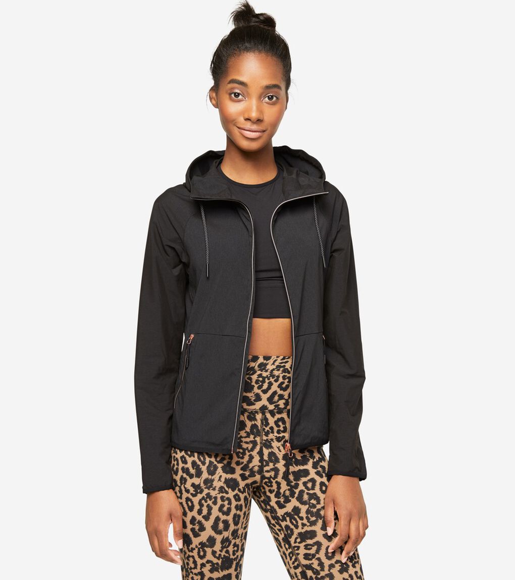 ゼログランド パッカブル ランニング ジャケット womens.