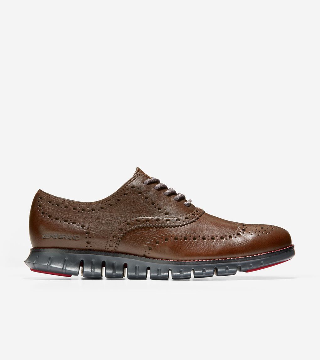 ゼログランド ウィングチップ オックスフォード mens.
