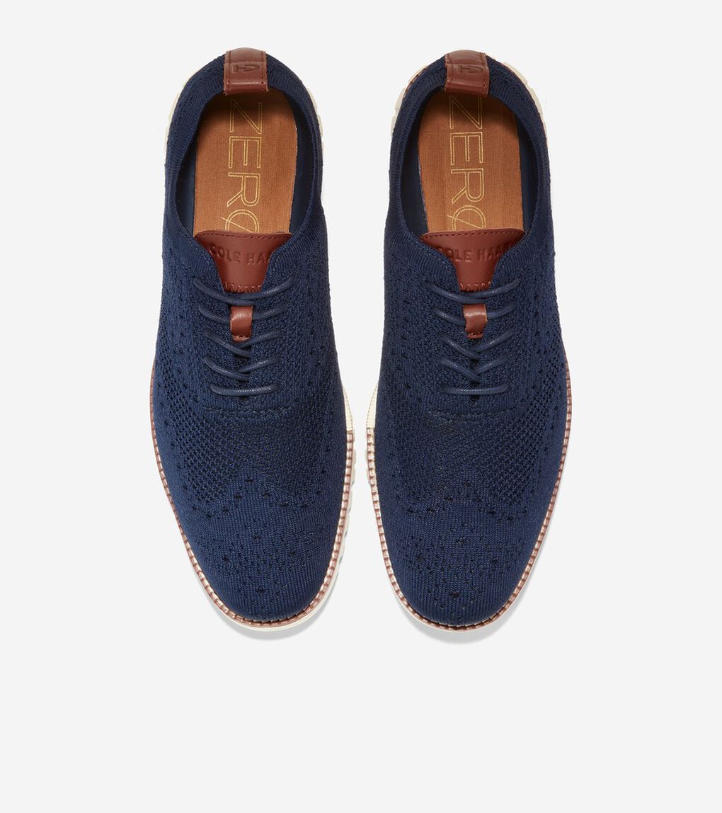 ゼログランド スティッチライト オックスフォード mens.