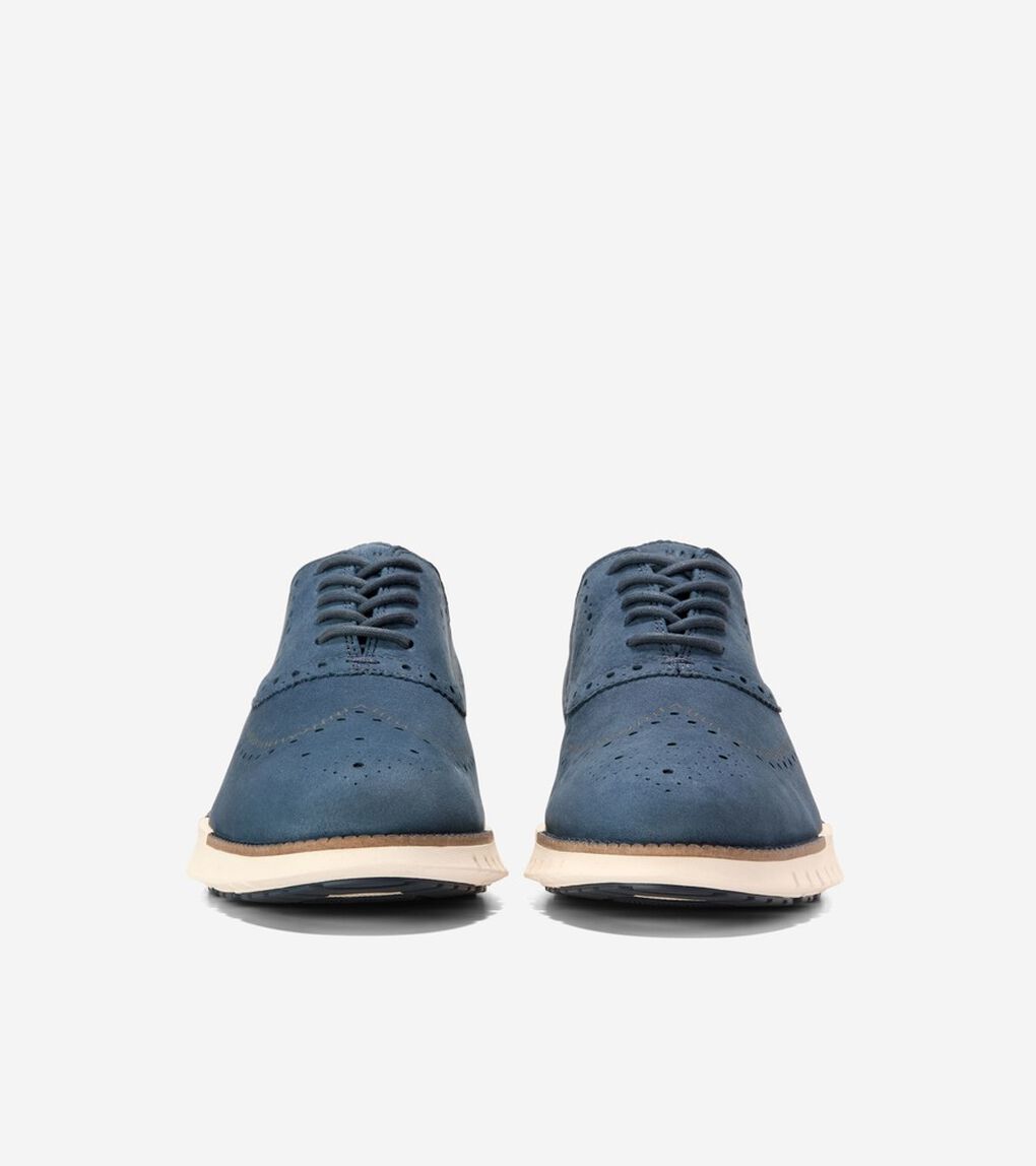 ゼログランド リマスタード ウィングチップオックスフォード mens