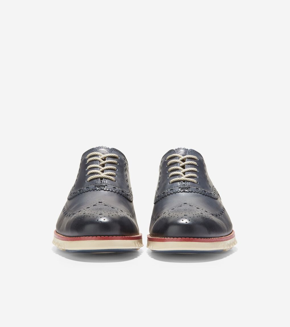 ゼログランド ウィングチップ オックスフォード mens.