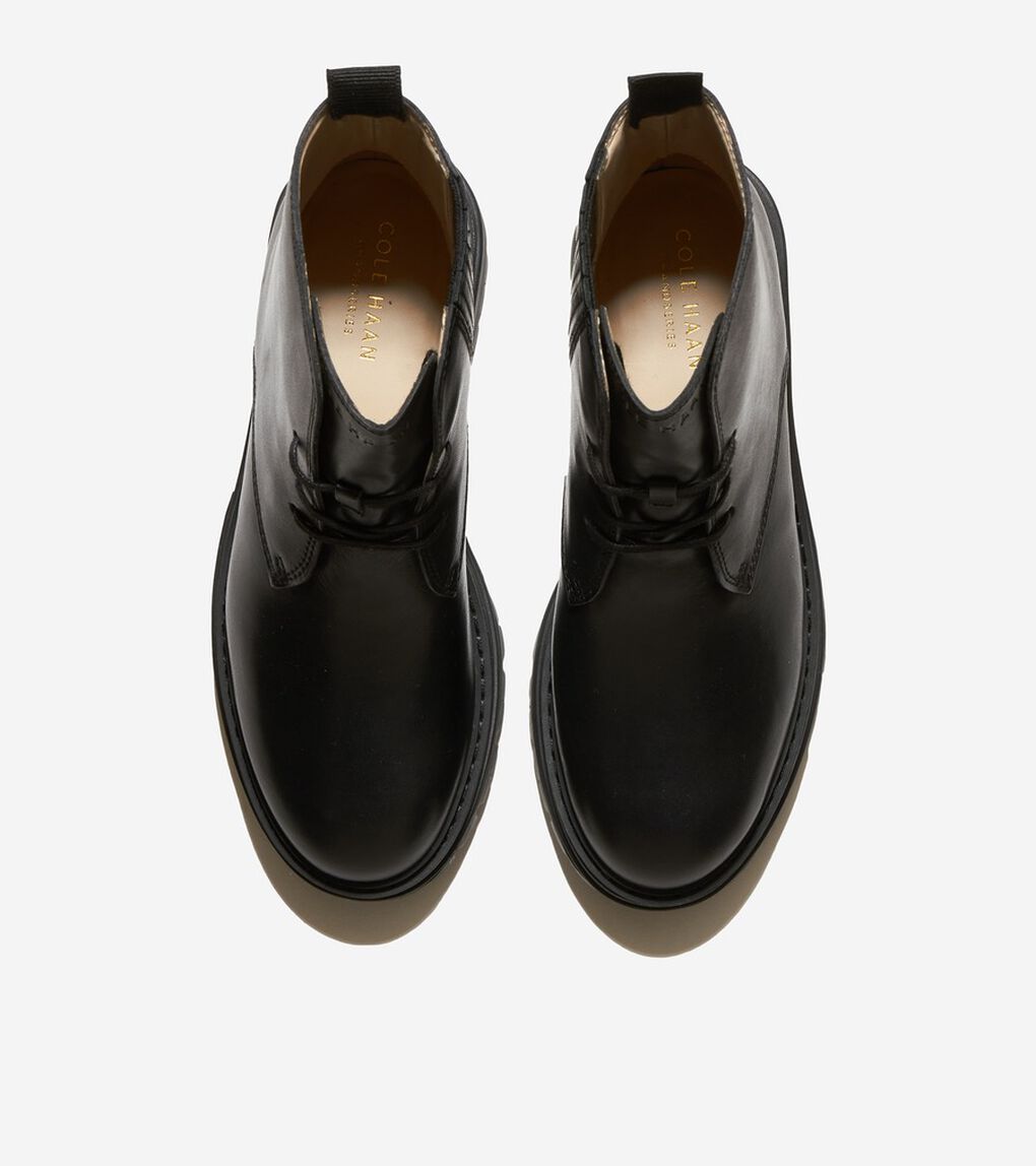 コールハーン Colehaan ウイメンズ シューズ ブーツ  ブーティー オリジナルグランド プラットフォーム チェルシー ウォータープルーフ womens W28539 ブラック   ブラック ウォータープルーフ