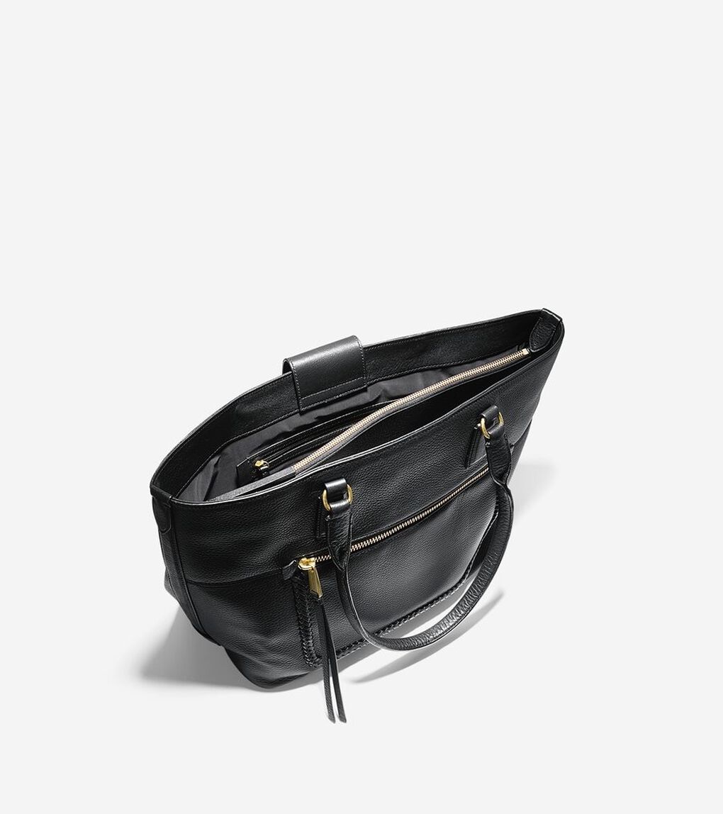 セリア ミディアム ジップ トップ トート womens.