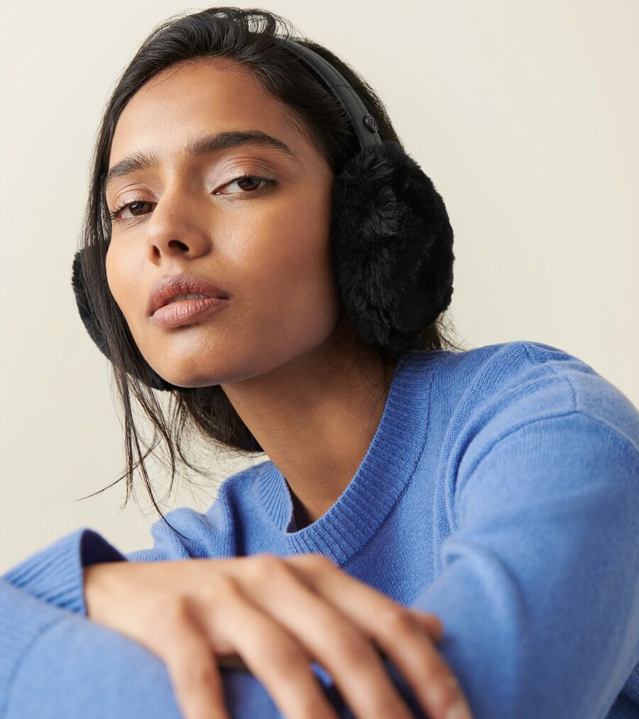 ゼログランド キルテッド イヤーマフ フォウ ファー付き womens. 5250