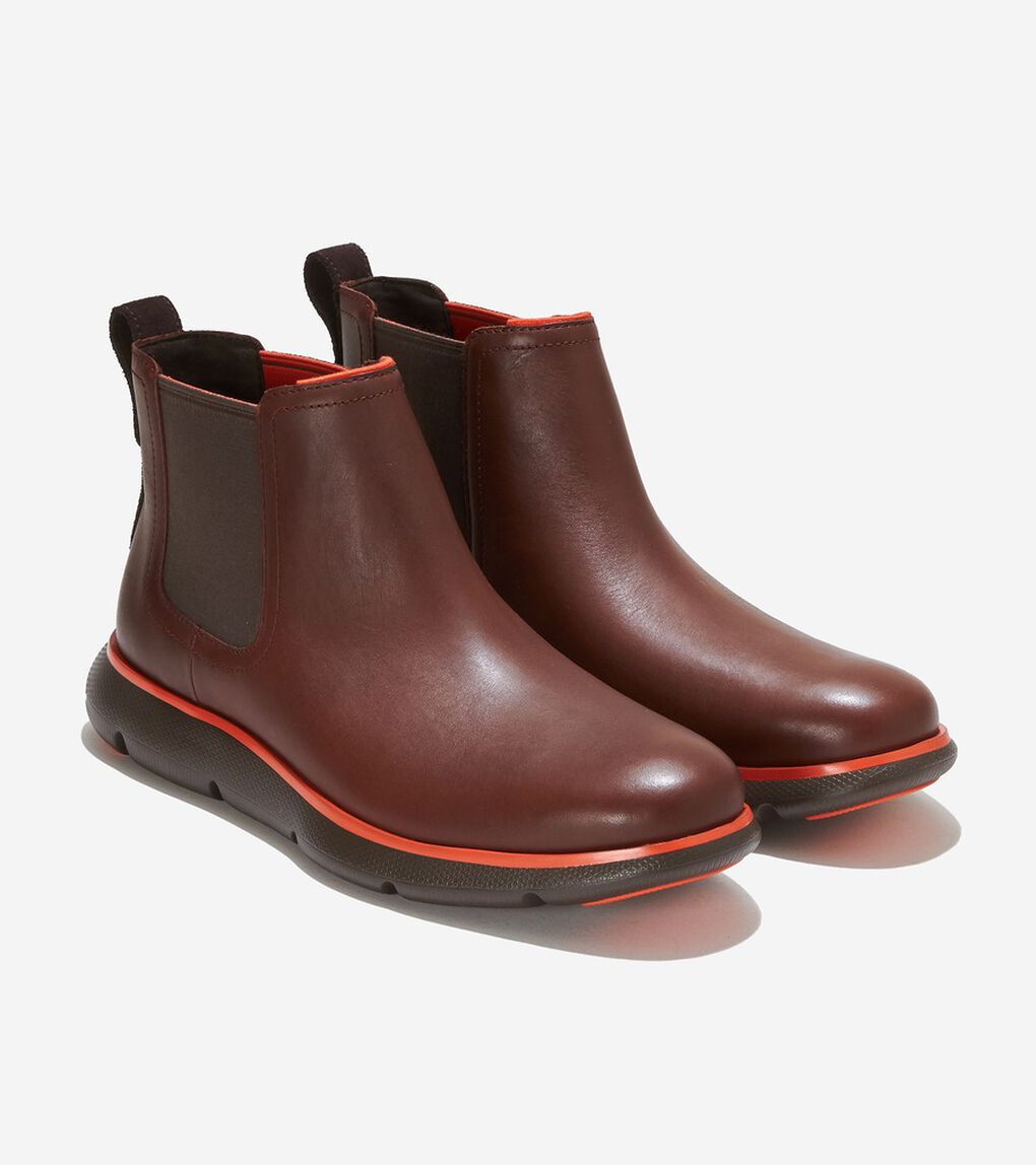 ゼログランド オムニ チェルシーブーツウォータープルーフ mens.