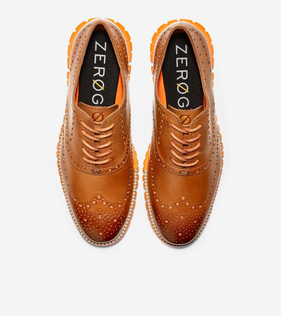ゼログランド ウィングチップ オックスフォード mens. 0.0 | COLE_HAAN