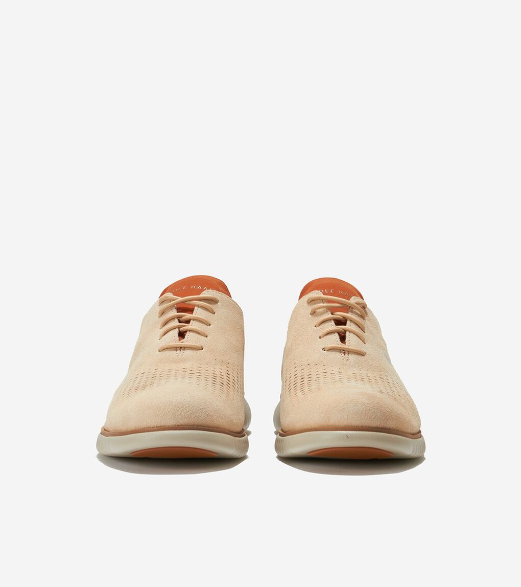 2.ゼログランド レーザー ウィング オックスフォード ラインド mens.