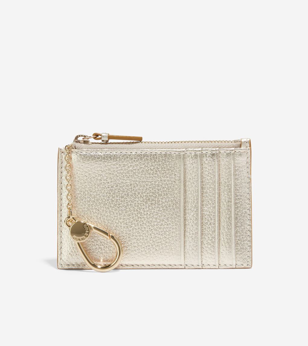 カード ケース ジップ付き womens.