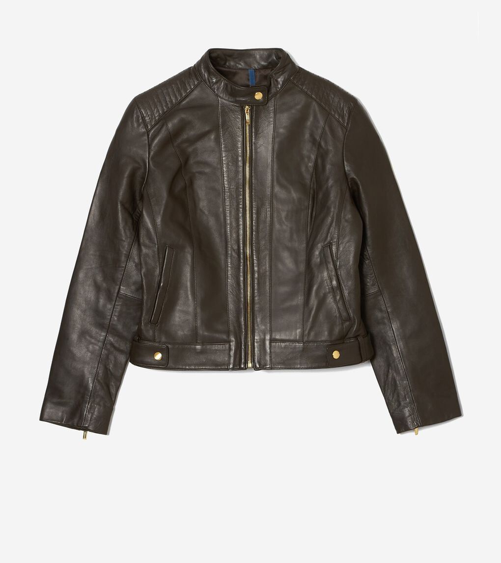 レザー レーサー ジャケット womens.