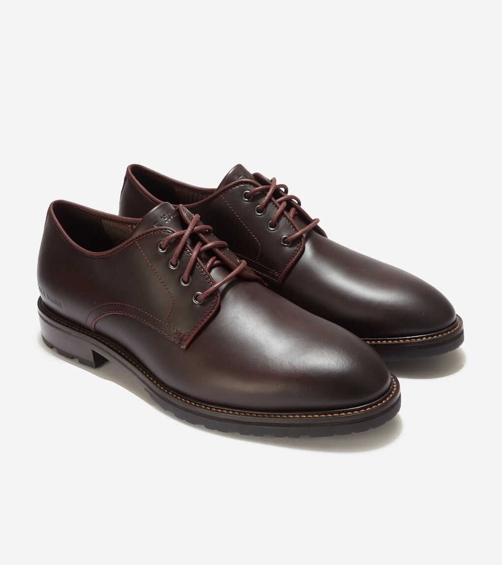 バークシャー ラグプレーントゥ オックスフォード mens.