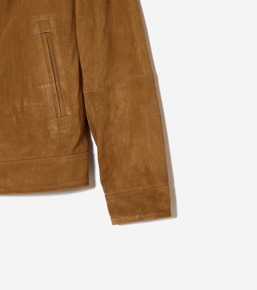 トラッカー スエード ジャケット mens 100000 | COLE_HAAN
