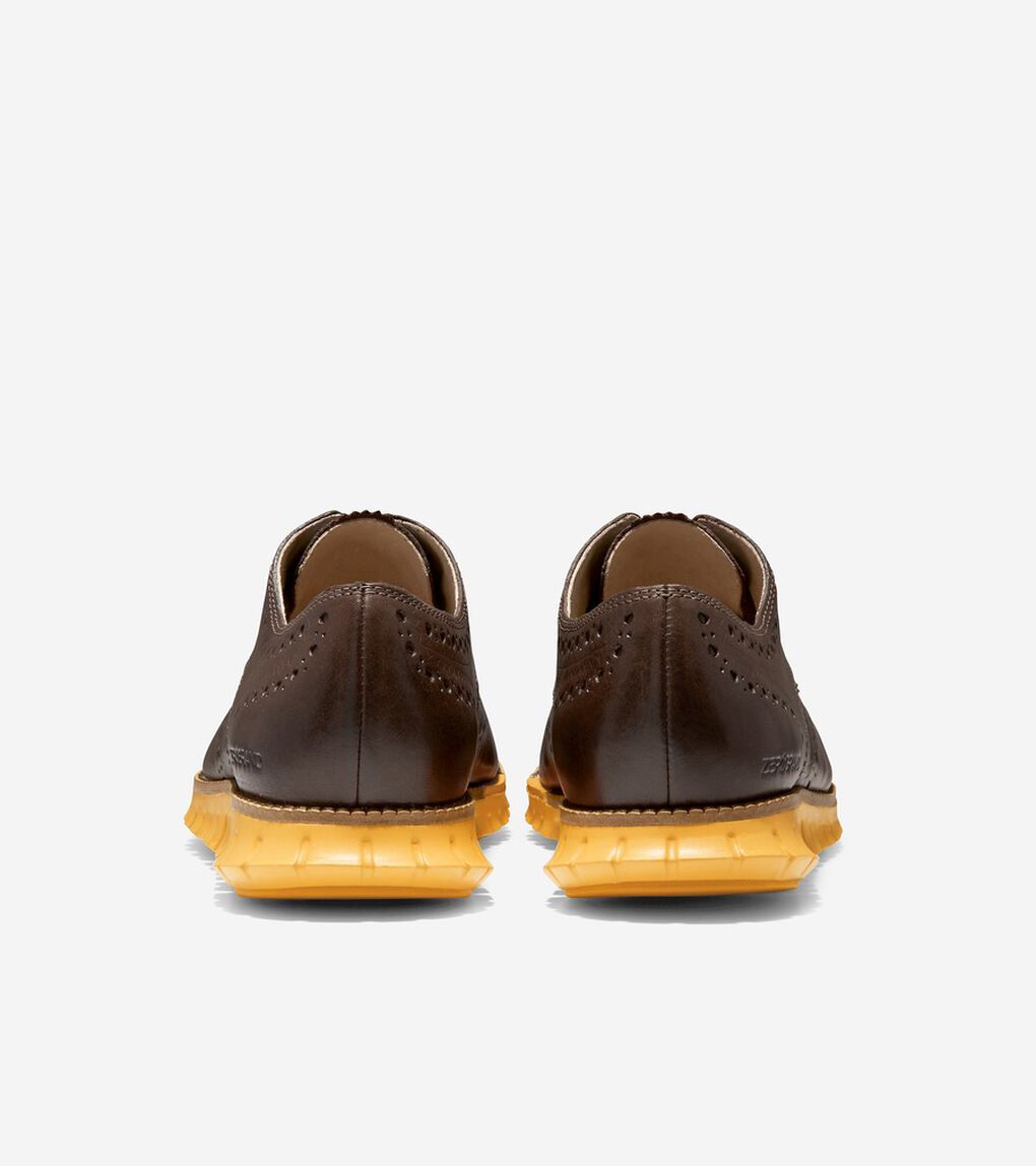 ゼログランド ウィングチップ オックスフォード mens.