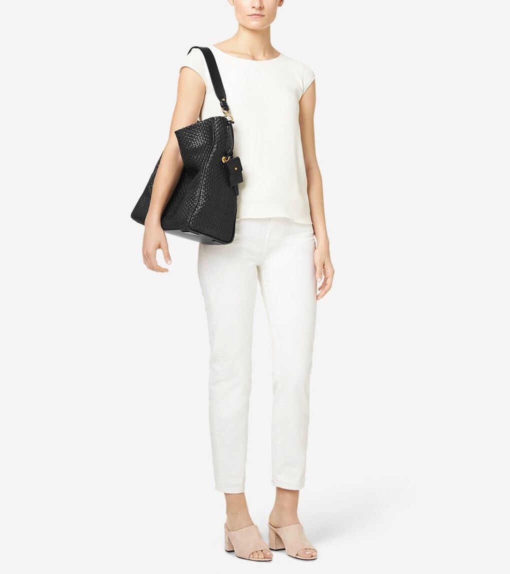 ゾエ ウーブン バケット womens.