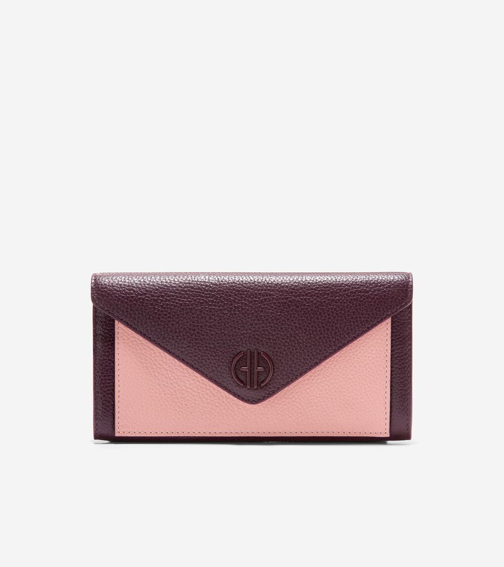 エンベロープ フラップ ウォレット womens.