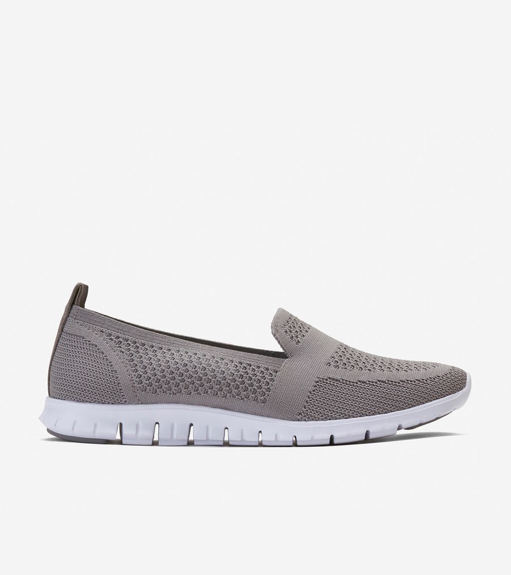 ゼログランド スティッチライト スリッポン ローファー womens.