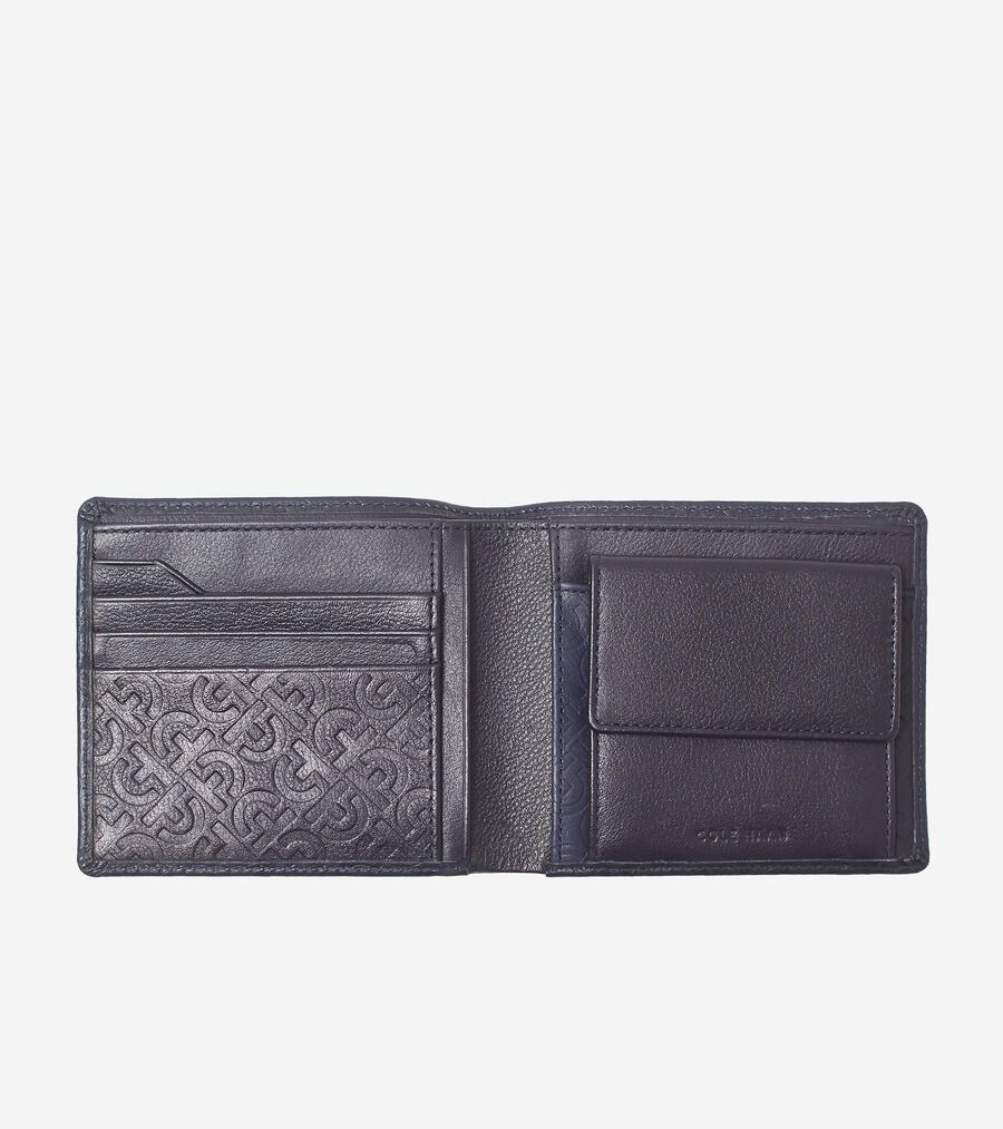 CHエンボス ビルフォールド W/コイン mens 18000 | COLE_HAAN