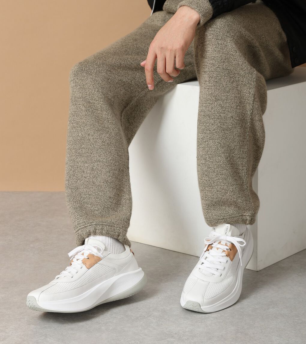 グランドプロ オールデイ ランナー レザー mens