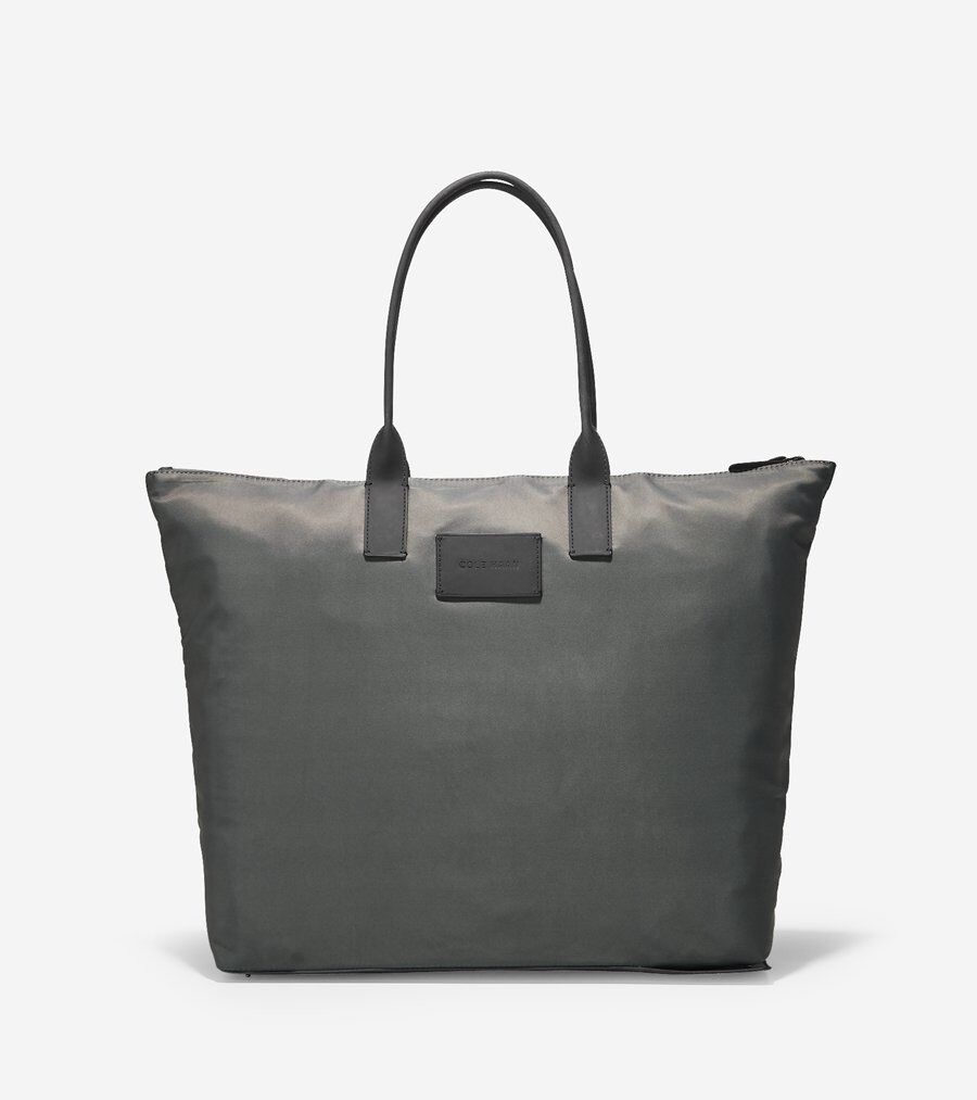lohenカラビナナイロントートバッグ　新品　チャコールグレー 2way Carabiner TOTE BAG (M) – LOHEN